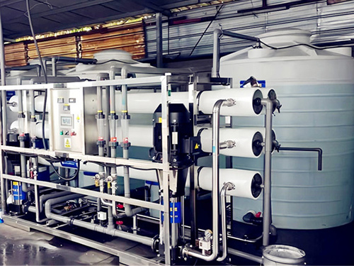 Double stage reverse osmosis